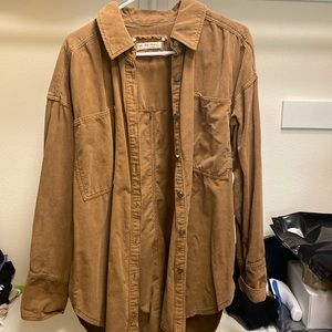 Free People “we the free” oversized corduroy jacket
